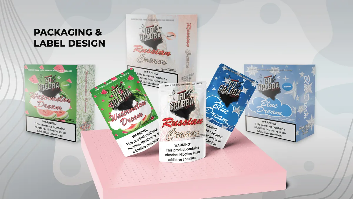 Packaging, Pouch & Label Design Portfolio – sample 5