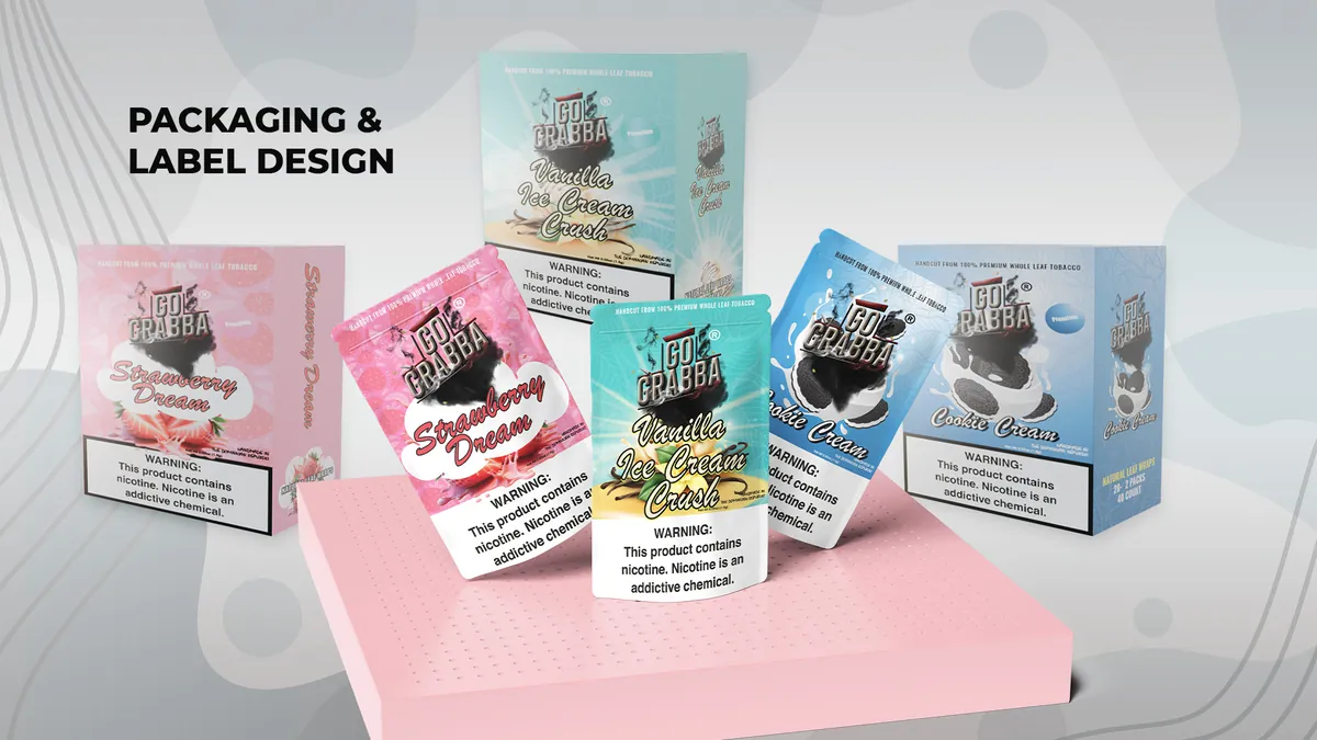 Packaging, Pouch & Label Design Portfolio – sample 6