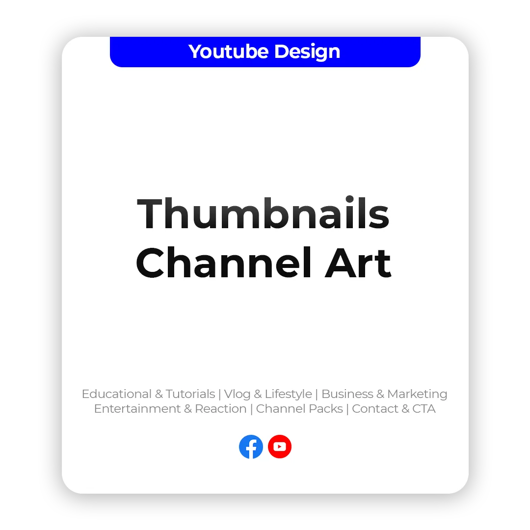 YouTube Thumbnail Design Portfolio